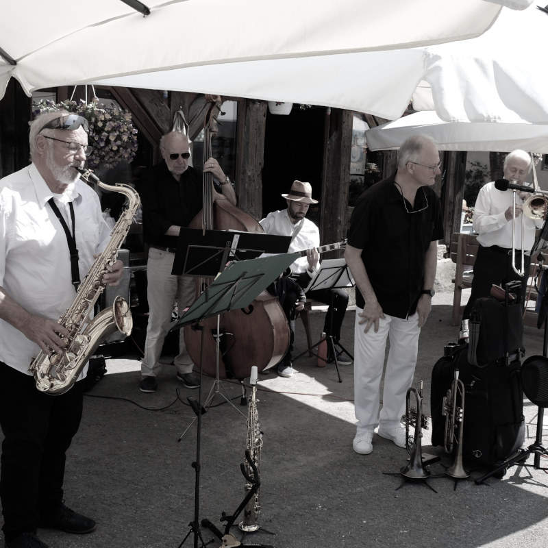 Black and White Jazz Band